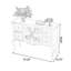 Console rectangulaire en bois massif noyer foncé-1868284687-1868284673