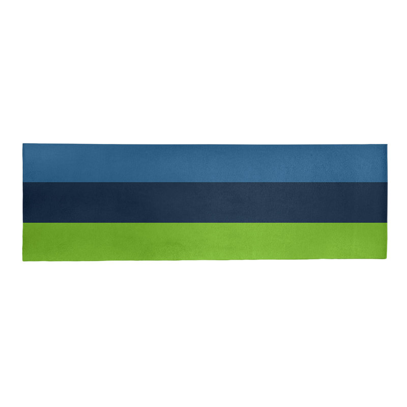 Chenille Striped Indoor Rug, Runner 2'6" x 8'