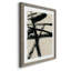 Lines Crossed III - Peinture sur toile encadrée-49934952-49934946