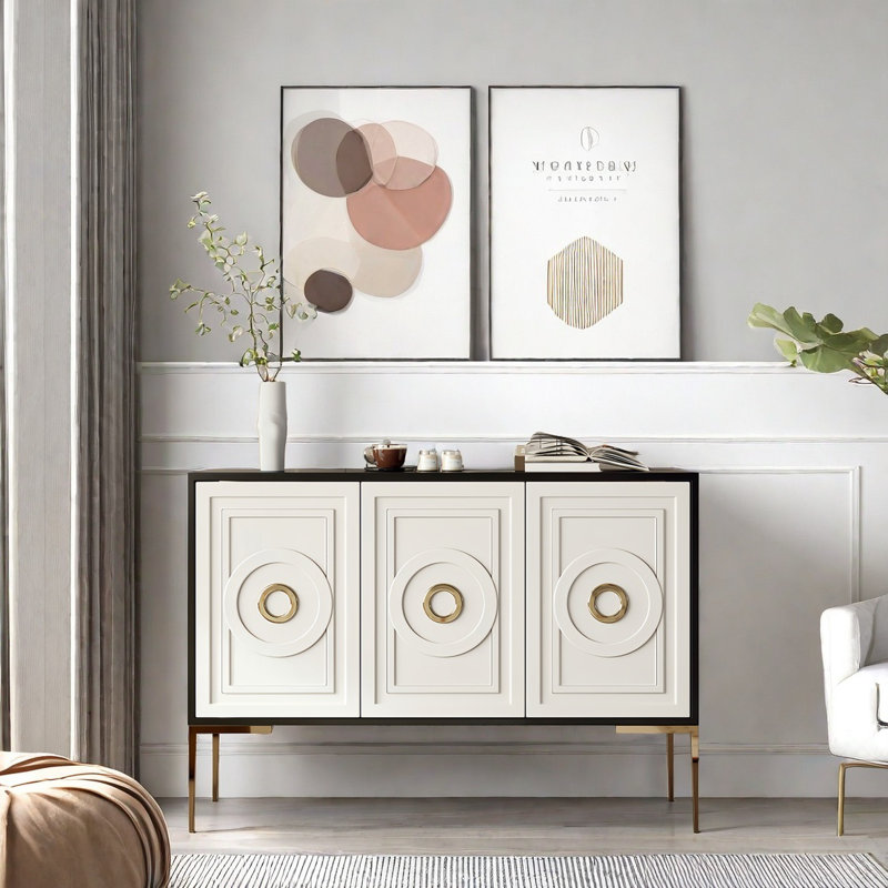 Modern Minimalist Large Capacity Sideboard Cabinet