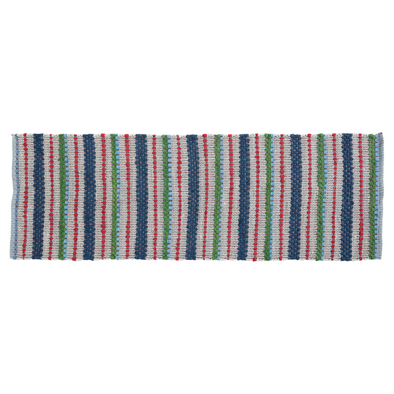 Tapis en coton Mlynn, Tapis de couloir 2 pi x 6 pi