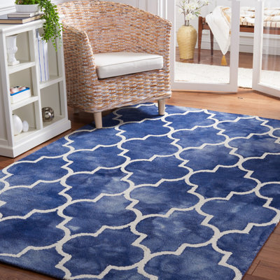Berman Hand Tufted Wool Geometric Rug