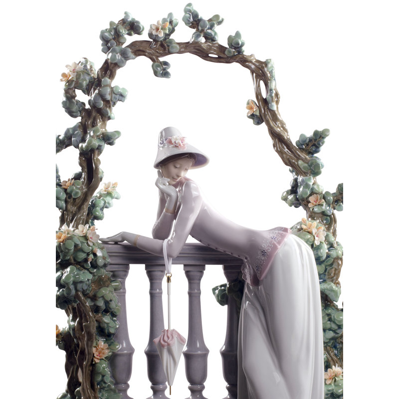 In the Balustrade Woman Figurine