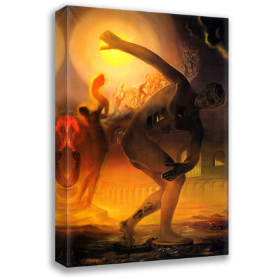 Cosmic Athlete by Salvador Dali Gallery Wrapped Canvas