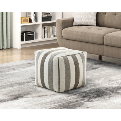 Pouf en tissu Modern