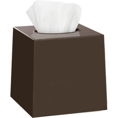 Dwellza Home Square Plastic Tissue Box Cover