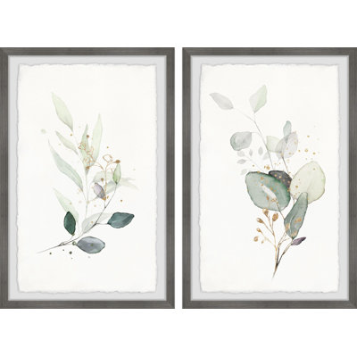 My Plants by Marmont Hill - 2 Piece Single Picture Frame Painting Set