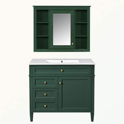 Kirac 36'' Bathroom Vanity with Top