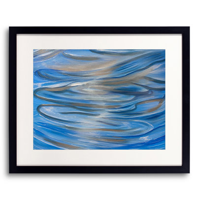 Ripples Print by Alicia Lopez