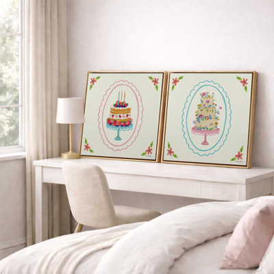 Sweet Slice Party, Set of 2 Prints