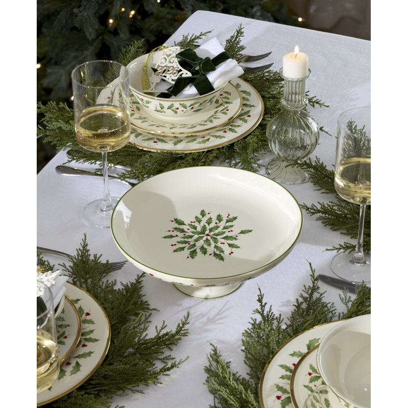 Lenox Holiday Pedestal Server