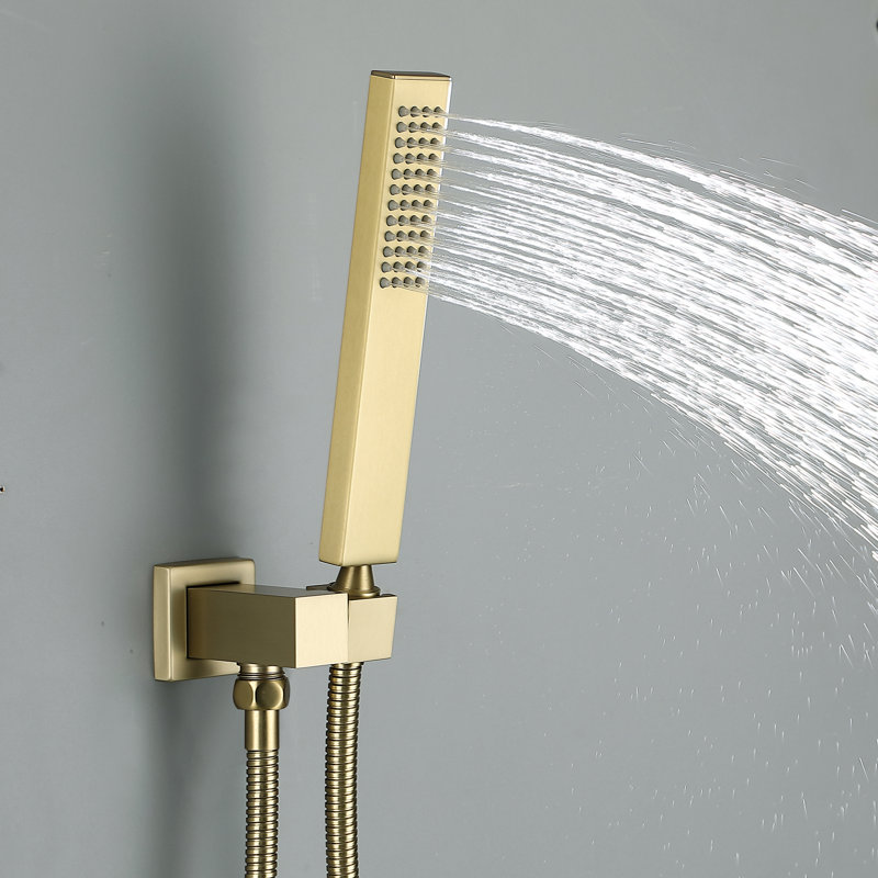 Système de douche complet avec valve brute
