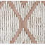 Warren Flatweave Geometric Area Rug in Orange/Ivory-825483981