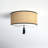 Canela Rattan Flush Mount