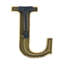Heurtoir de porte lettre monogramme-15229951-15229964