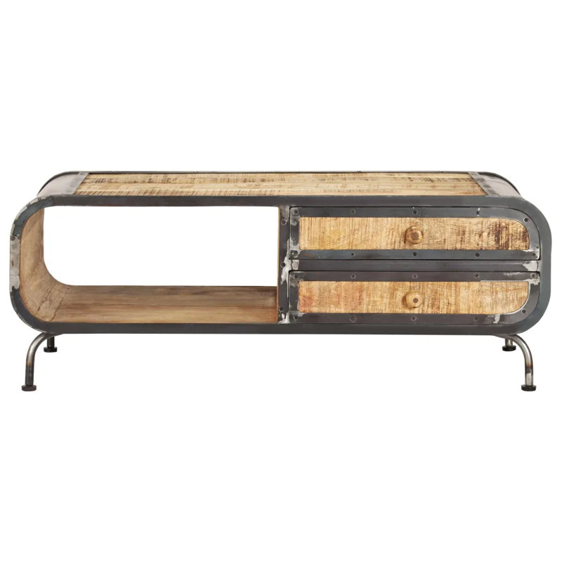 Clarksdale Four Leg Coffee Table with Storage