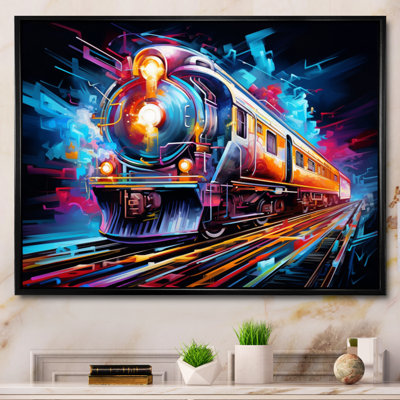 " Abstract Train Electric Rhythms "