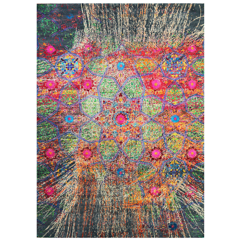 Area Rug in Charcoal