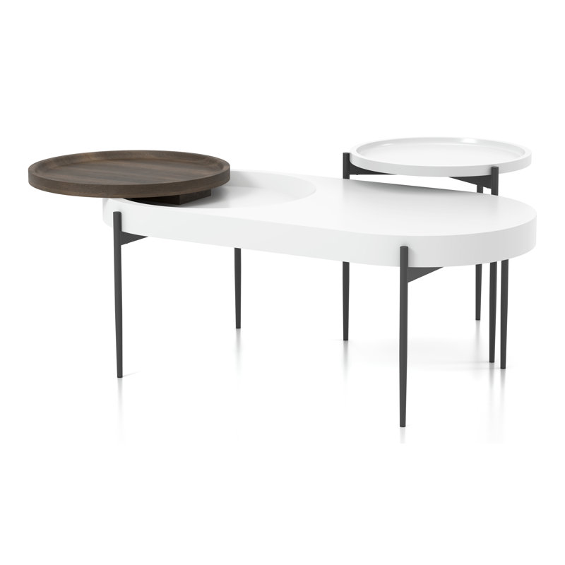 Talbotton 2-Piece Nesting Tables, White