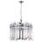 Jemima 4 - Light Steel Dimmable Chandelier
