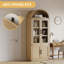 Bibliothèque arquée avec portes-1041195860