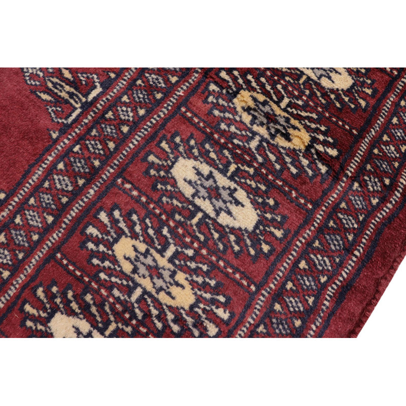 Tapis unique rouge 3 pi x 5 pi Righley
