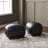 23" Wide Faux Leather Upholstered Ottoman Set Of 2-1562724434