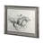 Horse Racing II a Hand Embelished Textured Framed Art Print Matted under Glass-1920009355