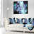 Perfect Flowery Starry Sky - Abstract Printed Pillow-30643155-30643159