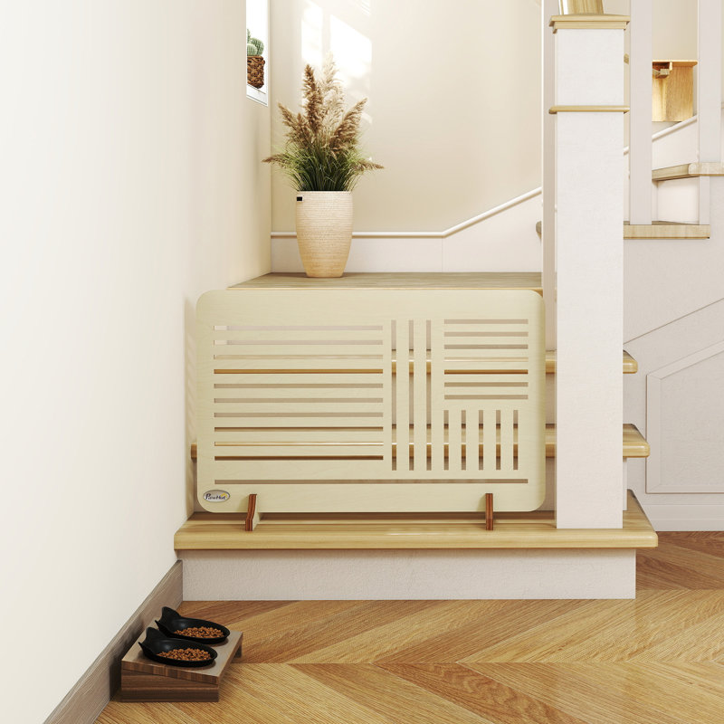 Plywood Free Standing Pet Gate
