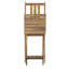 Castine 2 - Person Acacia Solid Wood Patio Dining Set Square Table