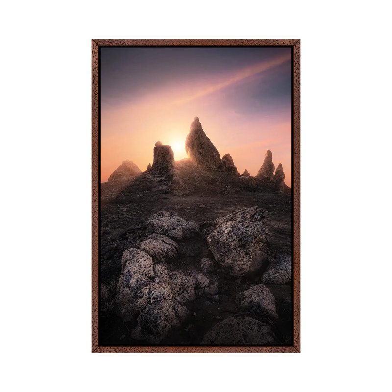 Devils Horns by Fabio Antenore - Print on Canvas, 152.5 cm H x 101.5 cm W, Classic Wood Framed