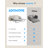 Full Size Smart Sleeper Sofa with Charging & Gel Memory Foam-1200500892