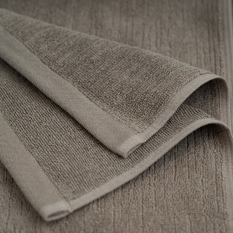 Indigo Road by Egypt Sherrod Denbrook Jacquard Texture Bath Towel Set, Beige