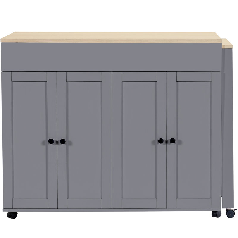 118cm Home Bar, Grey