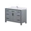 Ensemble de meuble-lavabo blanc 22 po avec dessus en quartz blanc et robinet-1381343909-1381343908