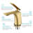 Single-handle Bathroom Faucet with Drain Assembly-91927880