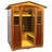 4-Person Outdoor Far-Infrared Wooden Sauna Room