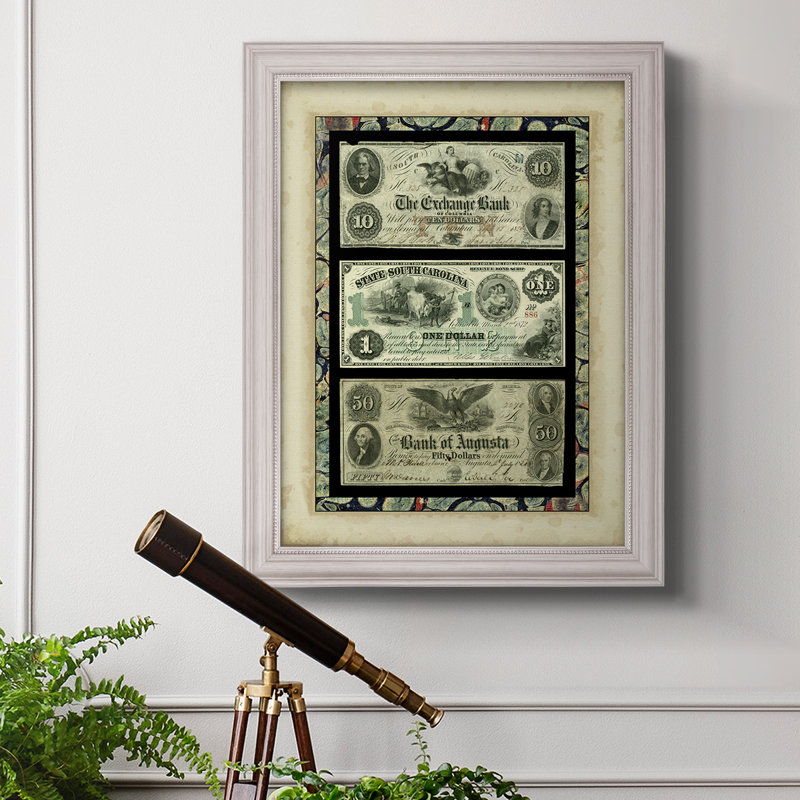 "Argent argent argent II", reproduction sur toile, H 25 po x l 21 po x P 2,5 po