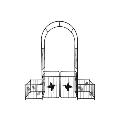 86.94 Ft. H x 79.92 Ft. W Steel Gate with