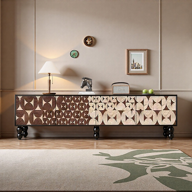 French Medieval Style TV Stand