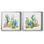 «Cactus Vignette I», reproduction de photo sur toile 2 pièces-621928261-621928256