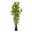 Bambou artificiel avec pot en plastique noir-1381411398-1381411417
