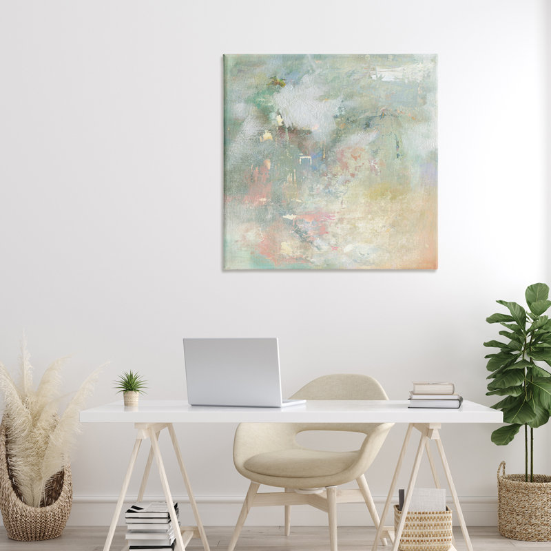 «Ethereal Brushstroke Harmony», conception par Carol Robinson, H 30 po x l 30 po