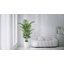 Adcock UV Resistant Artificial Palm Tree, Faux Palm Tree with Decorative Base for Indoor Outdoor-200411184-200411213