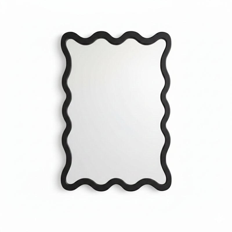 Miroir mural rectangulaire, Blanc chaud, 36 po x 24 po 