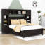 Lit plateforme double avec rangement Milpara-2085049277