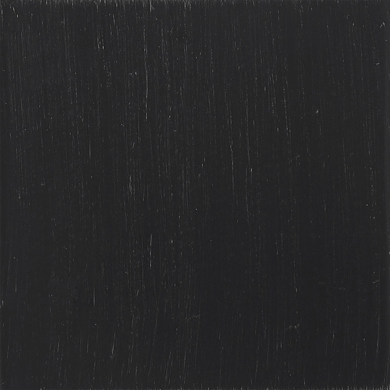 Lit oriental en métal Randall, Noir, Très grand lit