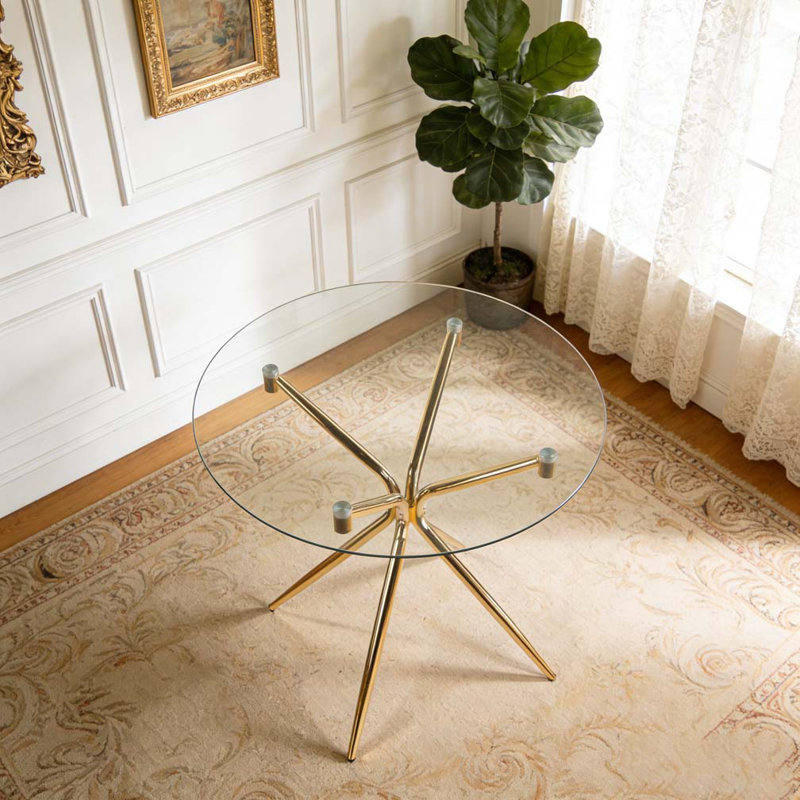 Table de salle à manger, Doré