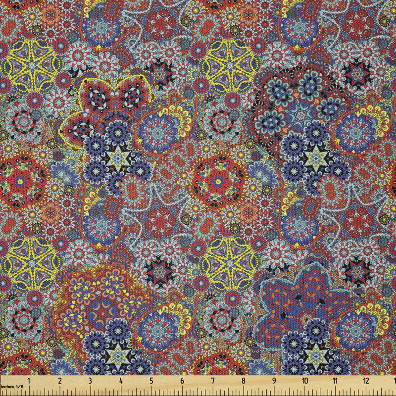 Corintha Feminine Cultural Eastern Batik  Multi-Purpose Fabric